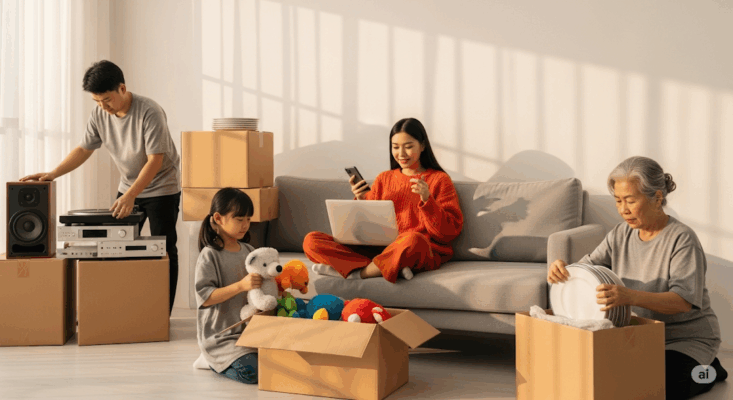 หาซื้อ ลังกระดาษขนาดใหญ่ แบบหน้าใช้ย้ายบ้าน ย้ายออฟิศ กล่องขนของ.com